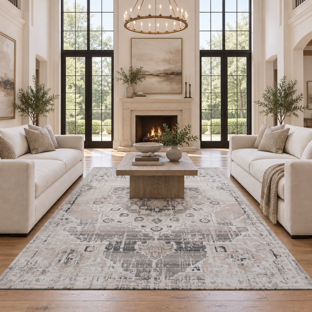 Mitanni Home 22105A Cream/Beige area rug, image 5 of 9