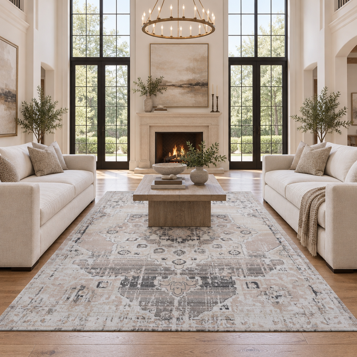 Mitanni Home 22105A Cream/Beige area rug, image 5 of 9