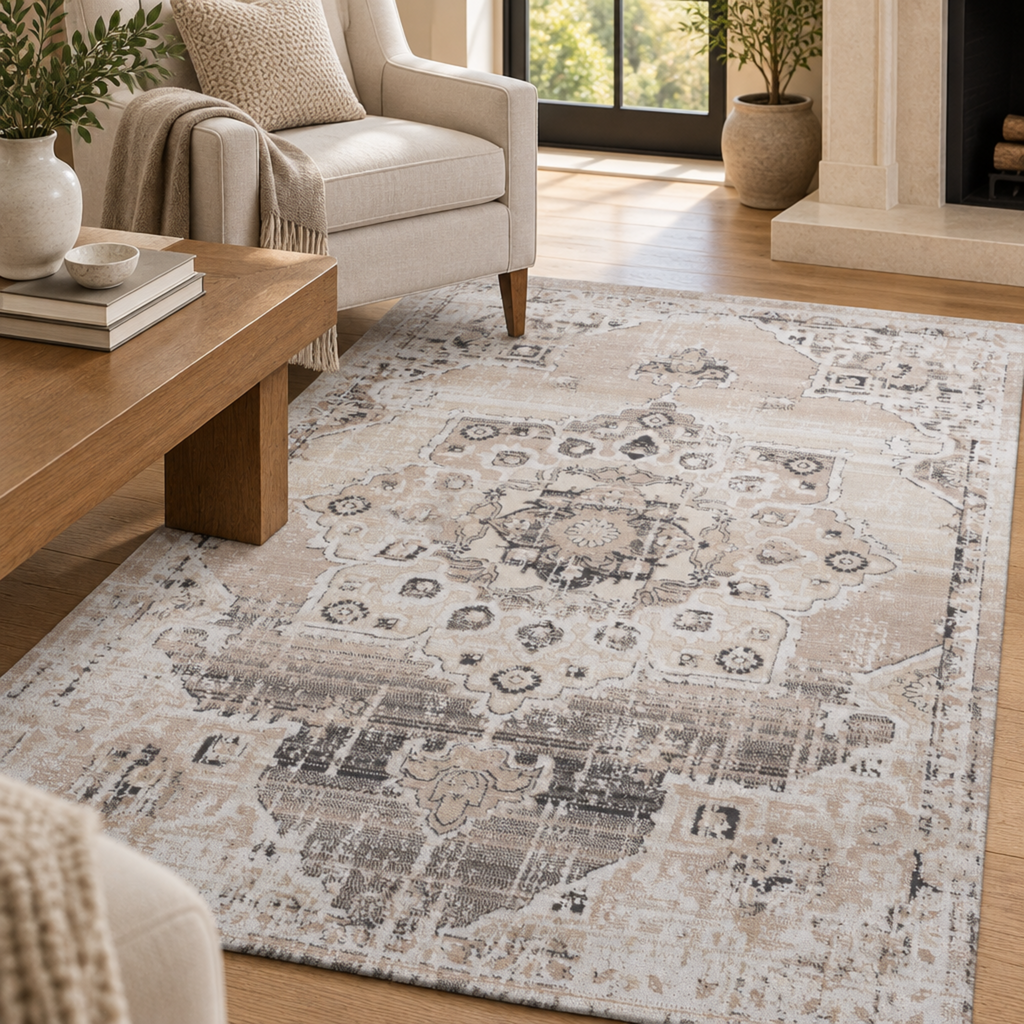 Mitanni Home 22105A Cream/Beige area rug, image 9 of 9