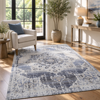 Mitanni Home 22105A Cream/Blue area rug, image 3 of 9