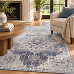 Mitanni Home 22105A Cream/Blue area rug, image 9 of 9