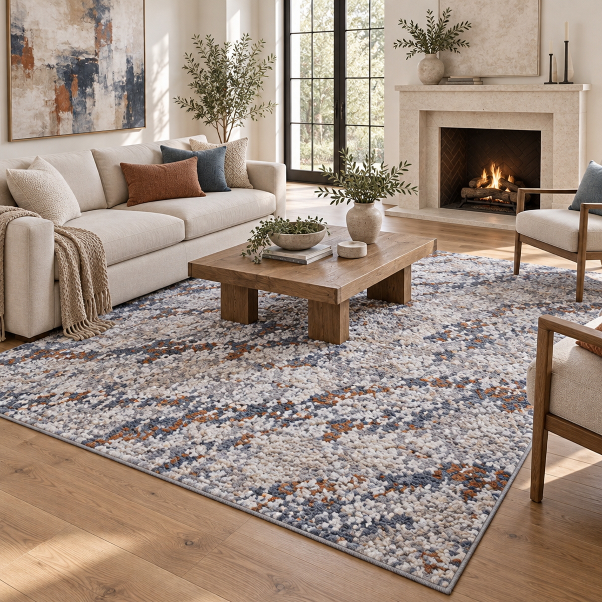 Mitanni Home 22106A Beige area rug, image 1 of 9