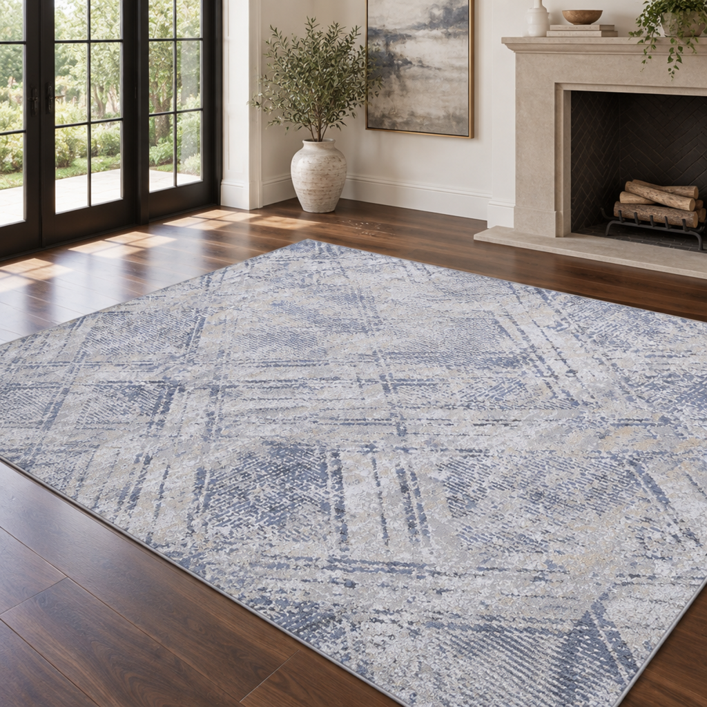 Mitanni Home 22106A Blue/Grey area rug, image 7 of 9