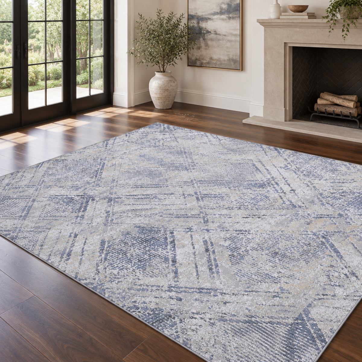Mitanni Home 22106A Blue/Grey area rug, image 7 of 9