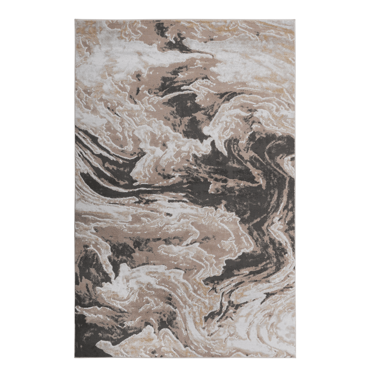 Mitanni Home 22107A area rug in L.BROWN, product view 2