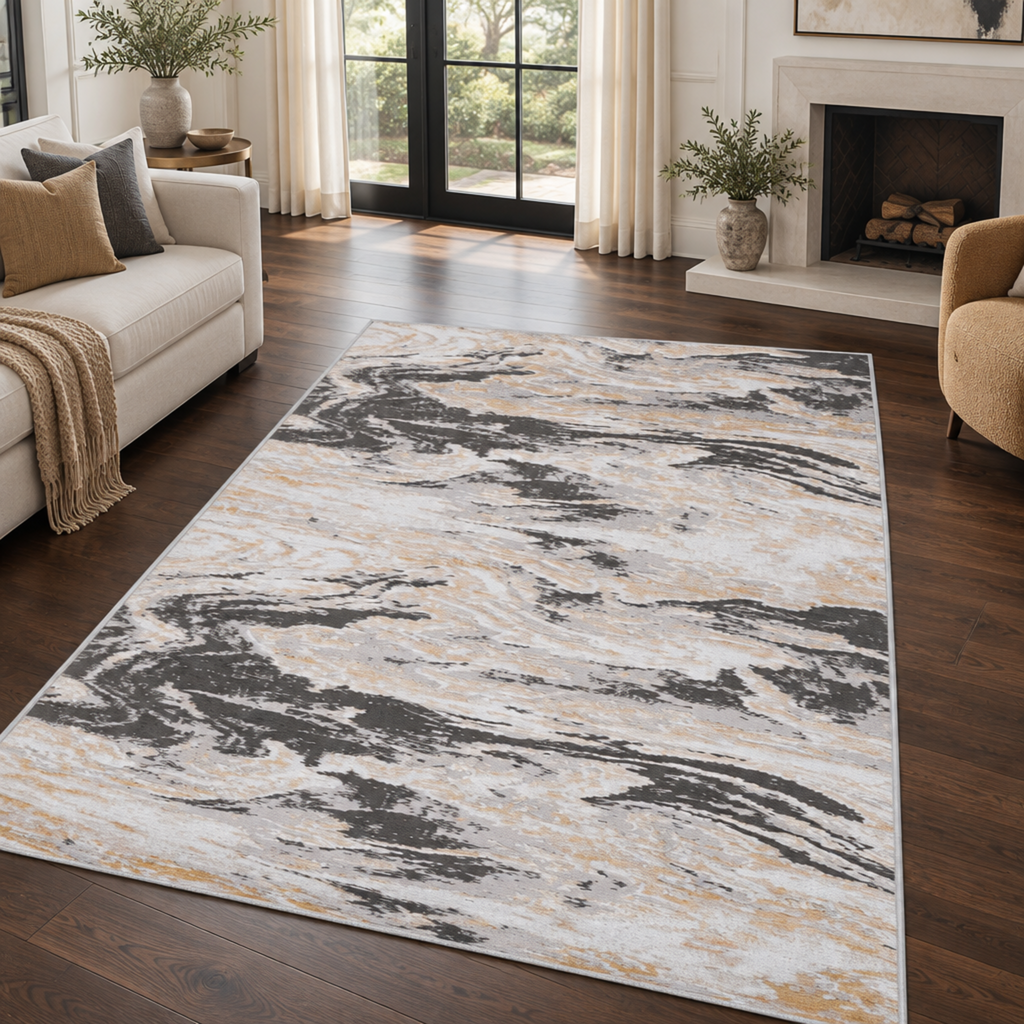 Mitanni Home 22107A Grey area rug, image 7 of 9