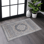Mitanni Home 22109A area rug in BLUE/IVORY, product view 1