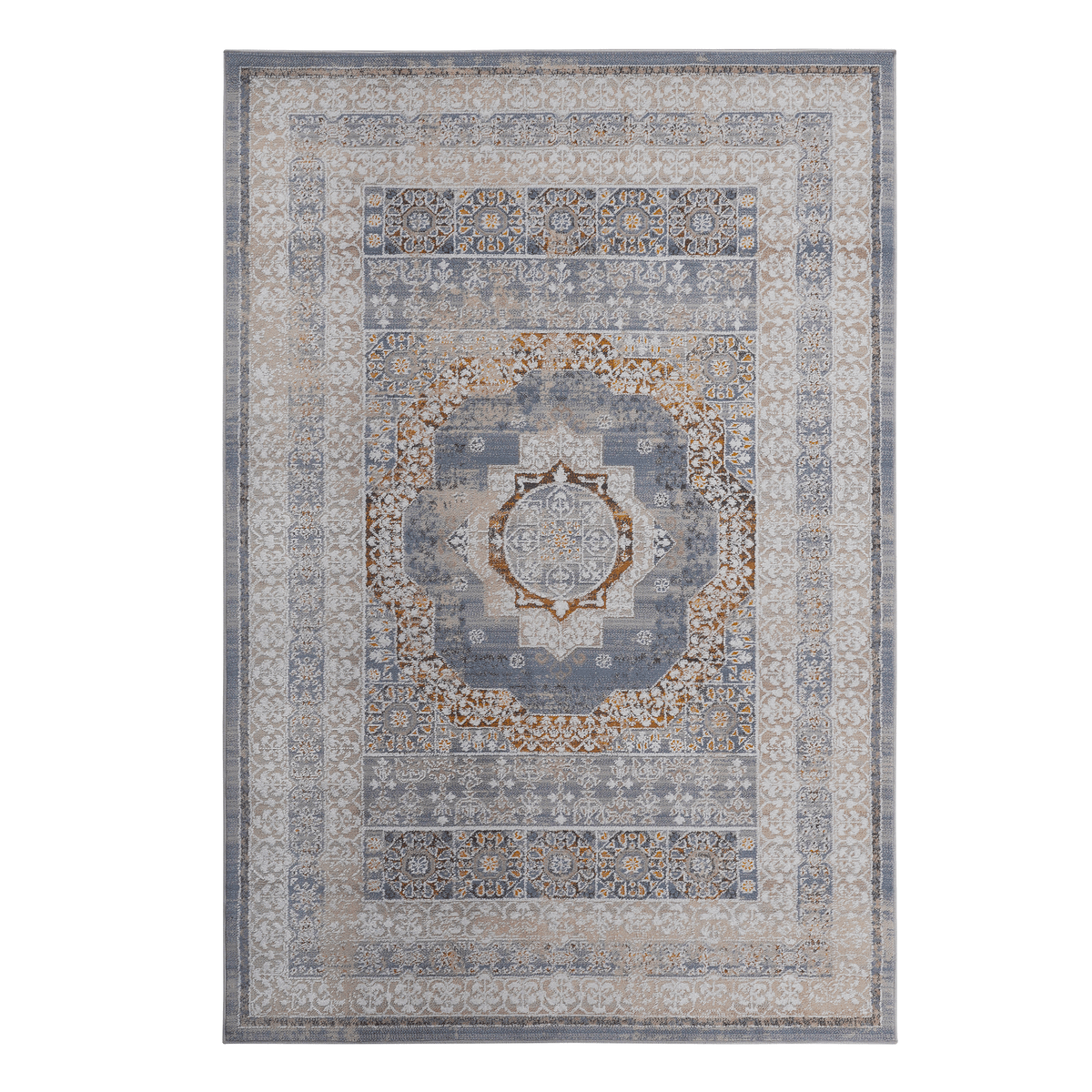 Mitanni Home 22109A area rug in BLUE/IVORY, product view 2