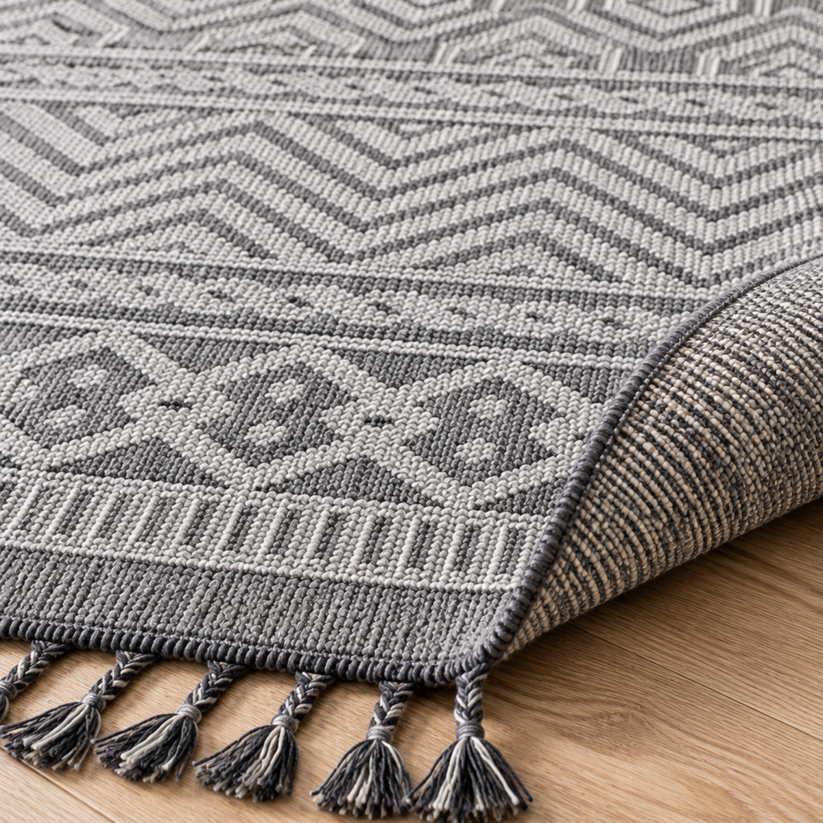 Mitanni Home 22700A GREY/WHITE area rug, photo 8