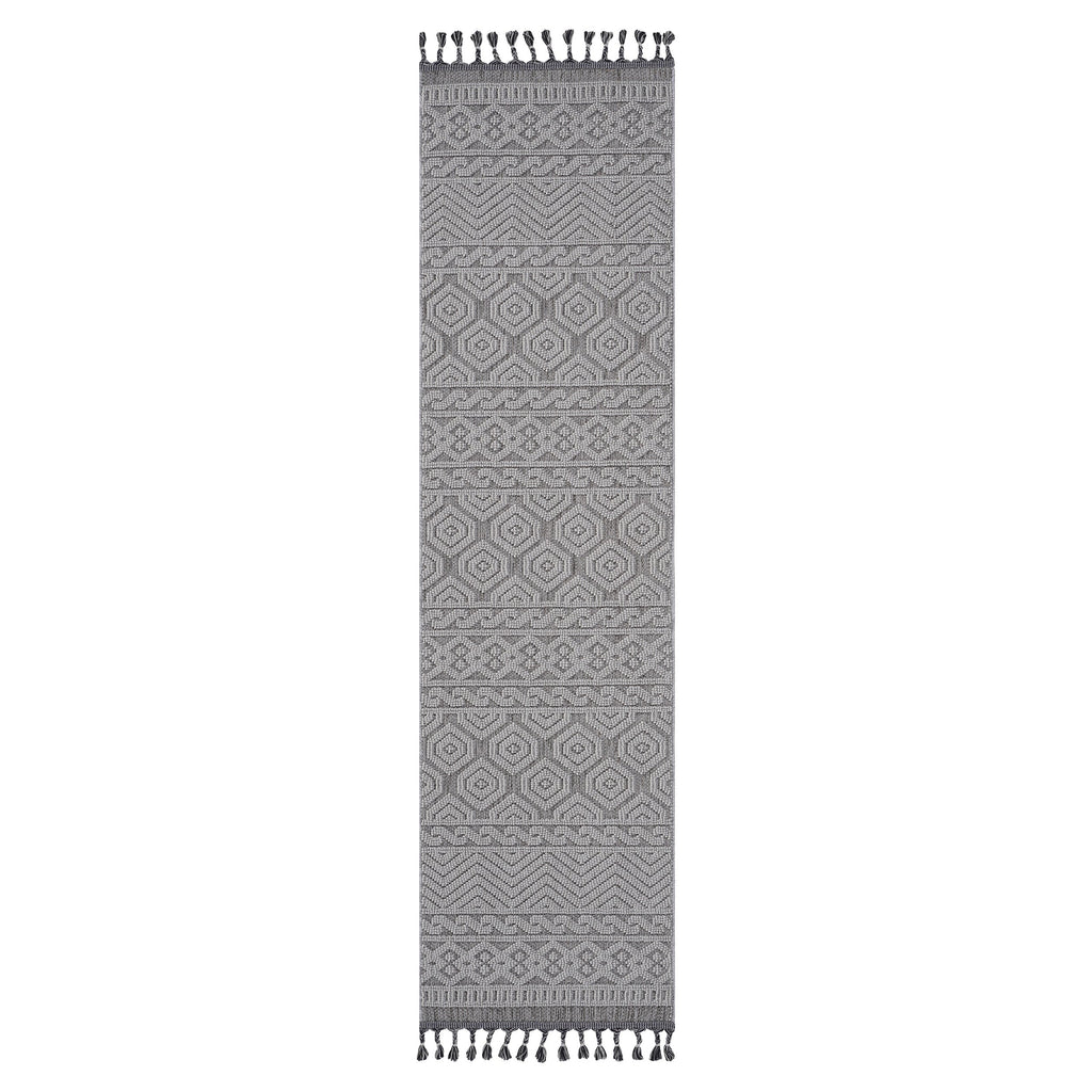 Mitanni Home 22700A GREY/WHITE runner, photo 2