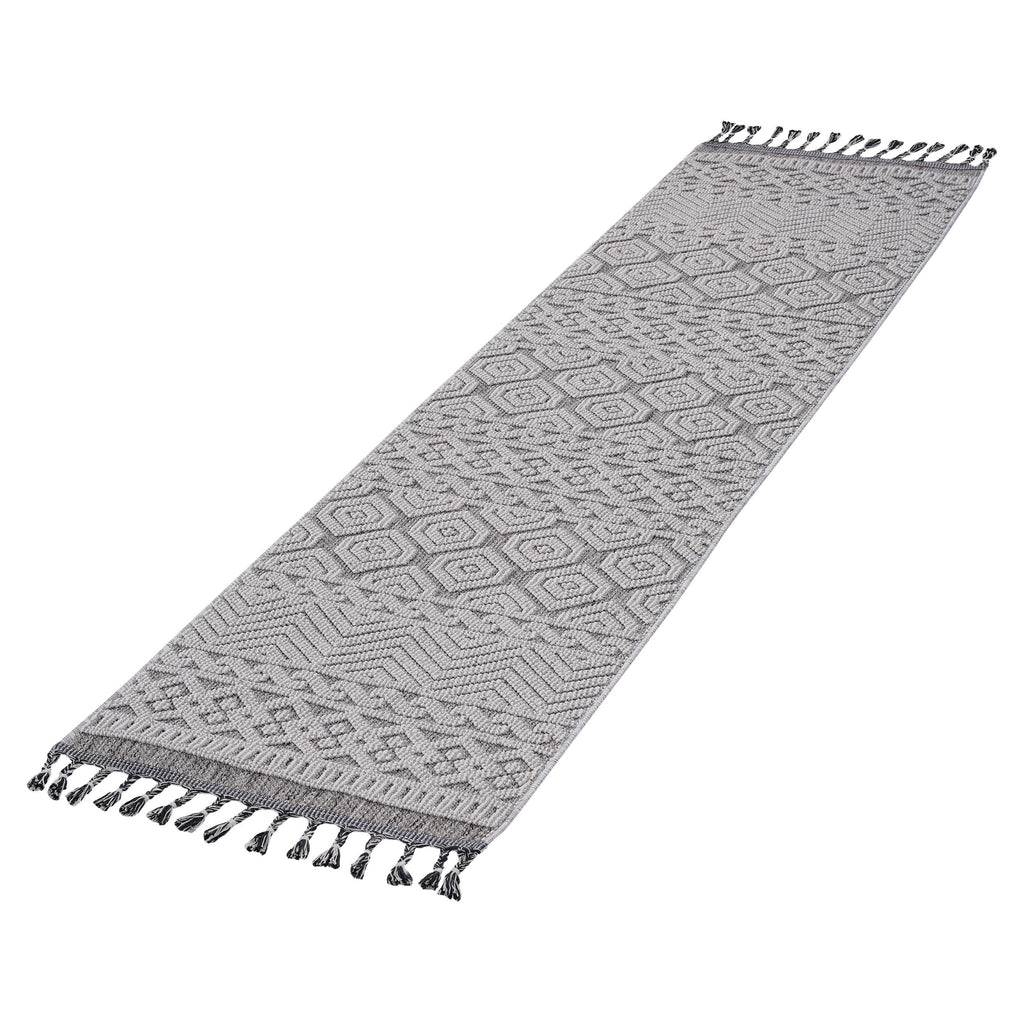 Mitanni Home 22700A GREY/WHITE runner, photo 3