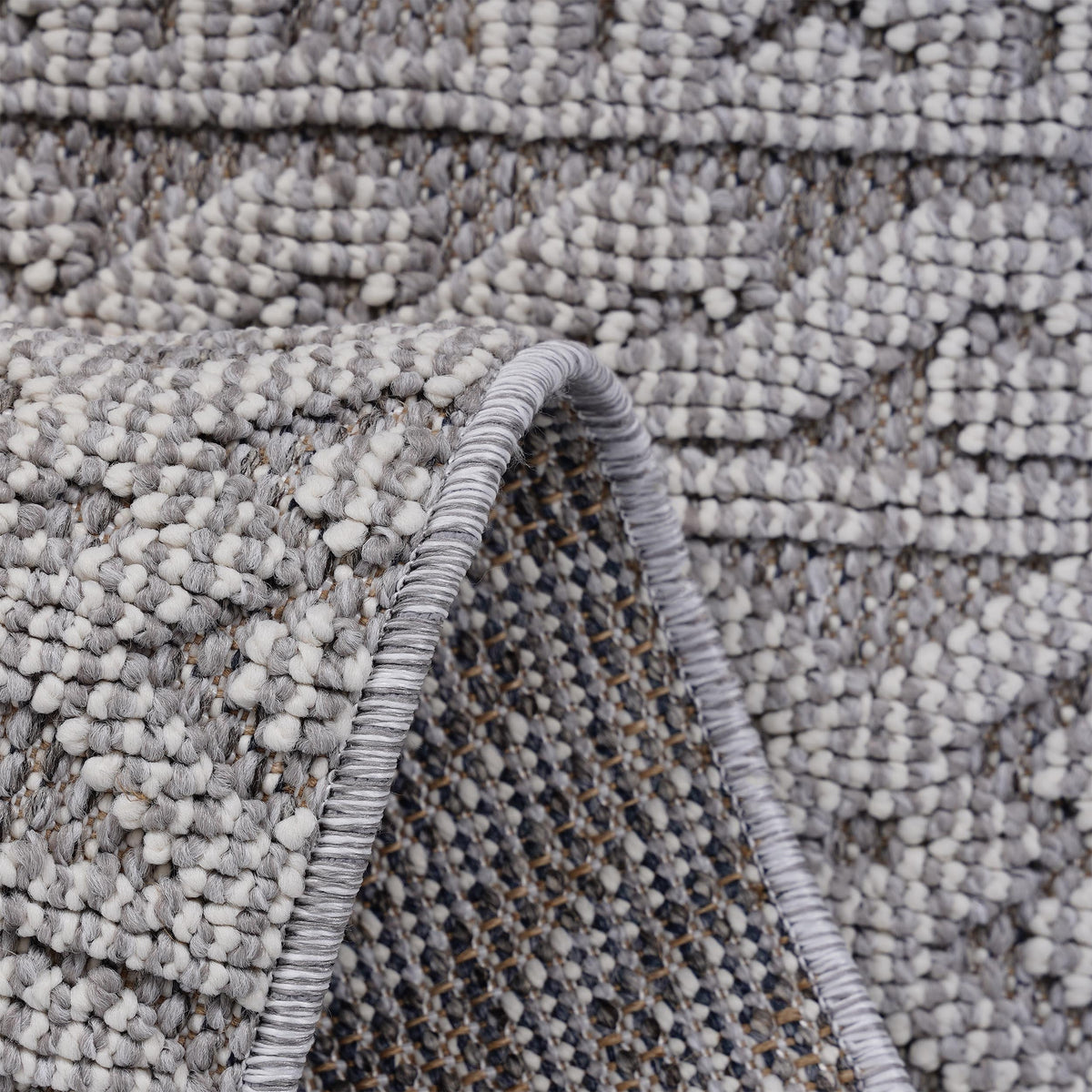 Mitanni Home 22700A GREY/WHITE runner, photo 6