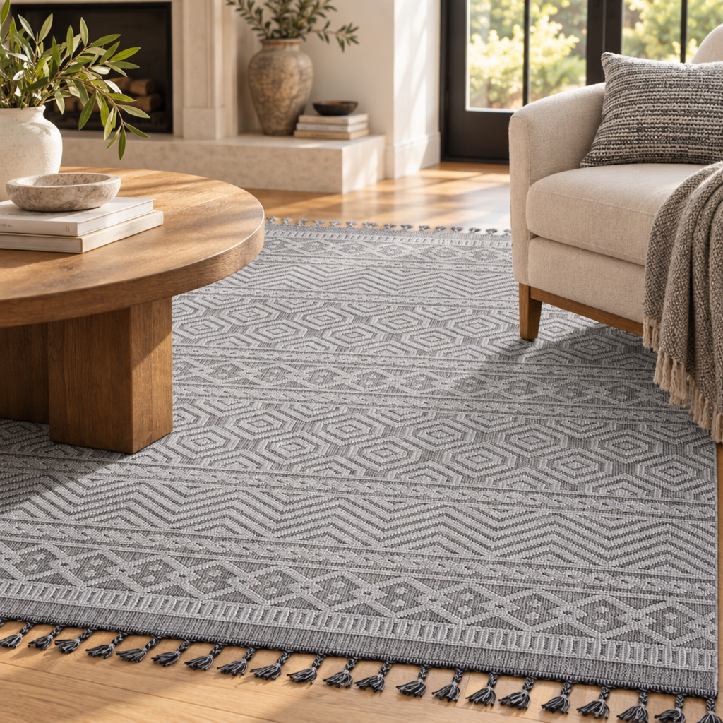 Mitanni Home 22700A GREY/WHITE area rug, photo 9