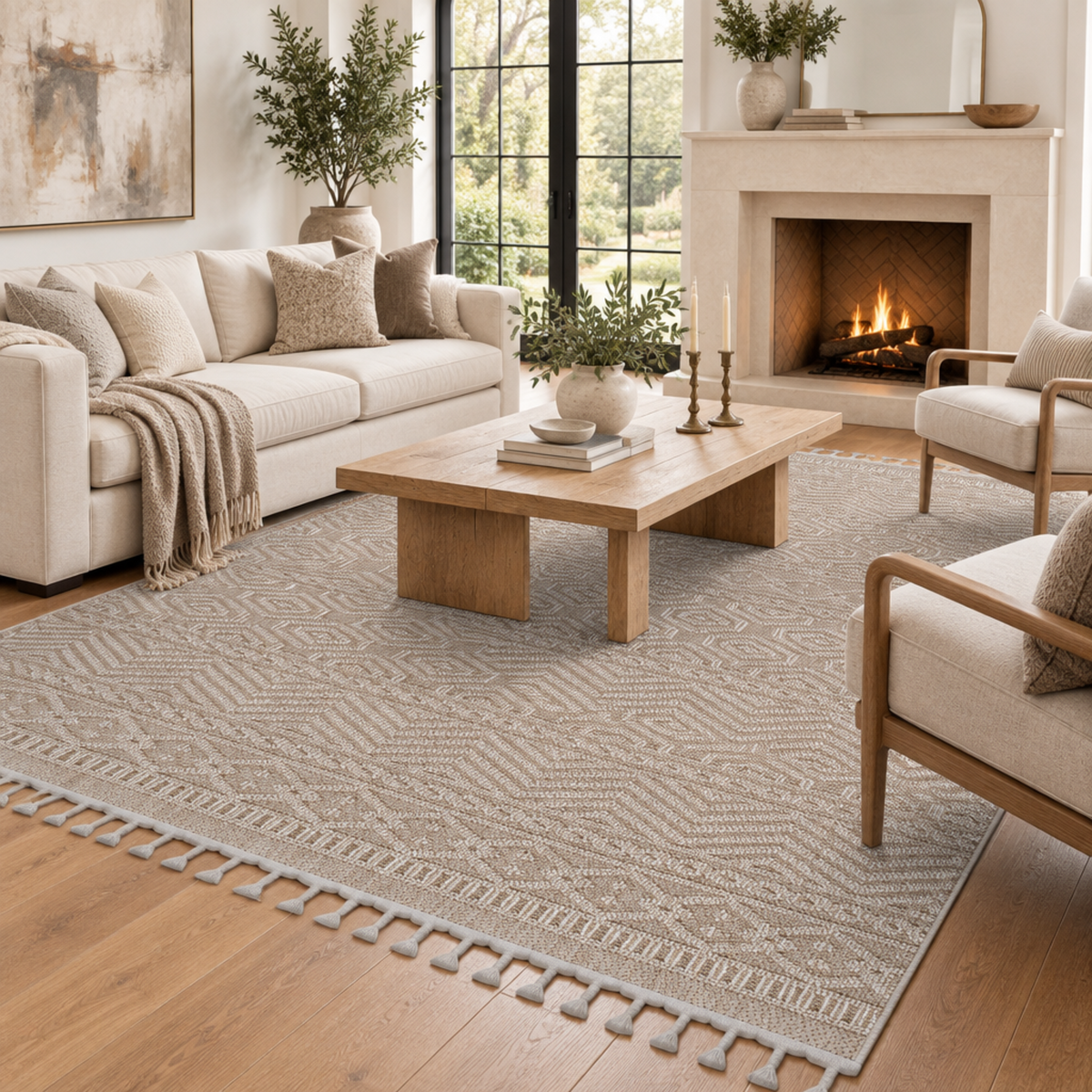Mitanni Home 22700A MOCHA area rug, photo 1