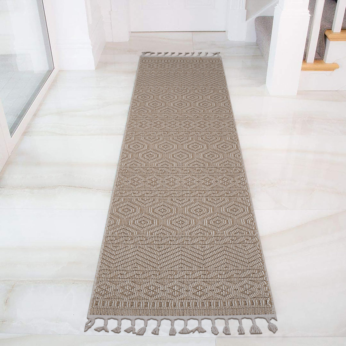 Mitanni Home 22700A MOCHA runner, photo 1