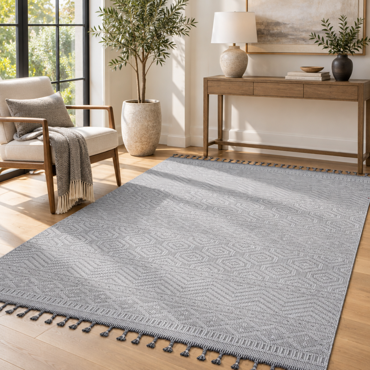 Mitanni Home 22700A WHITE area rug, photo 3