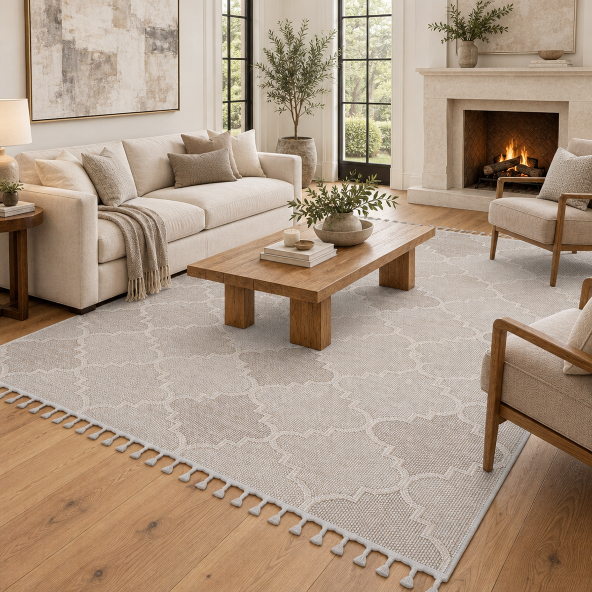 Mitanni Home 22701A CREAM area rug, photo 1