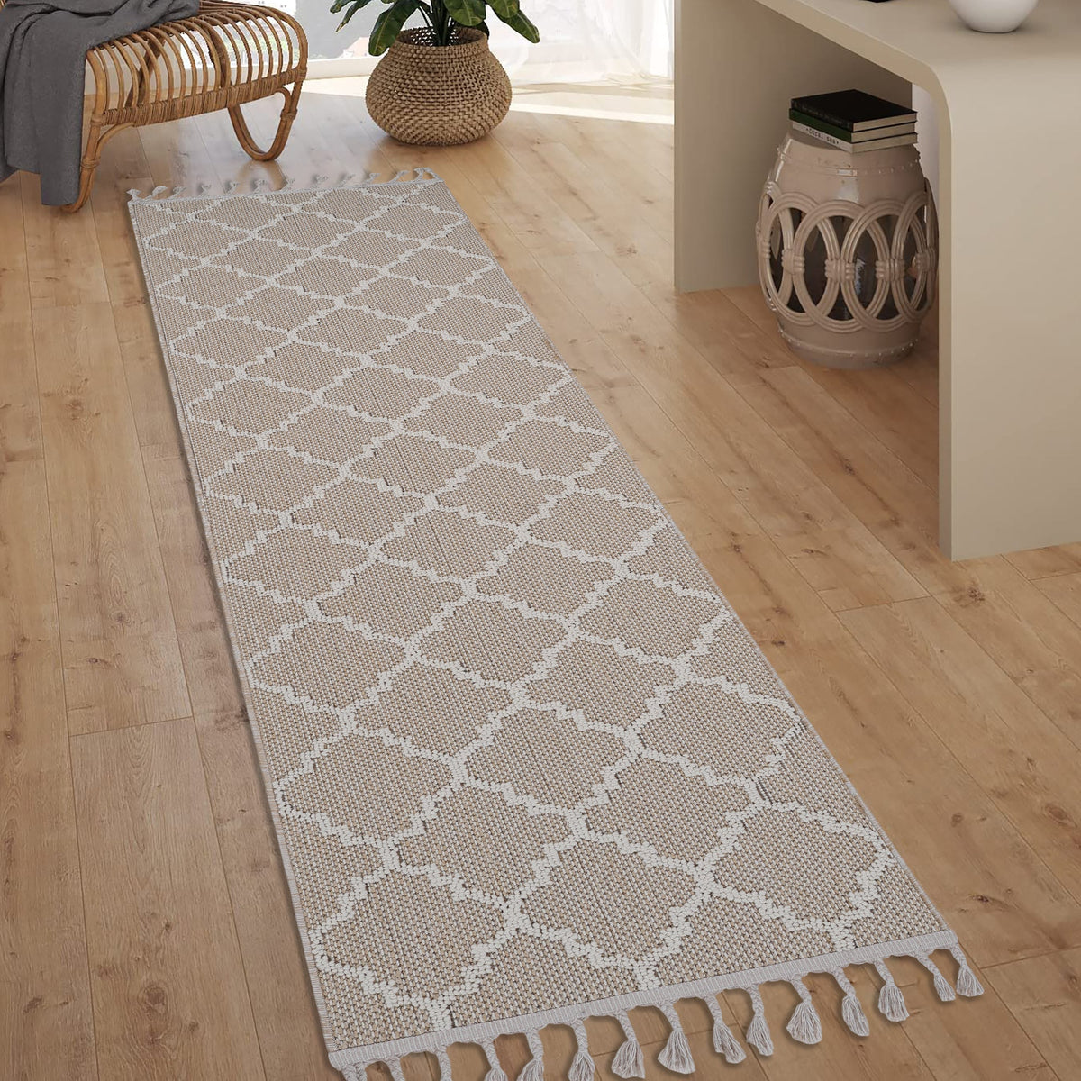Mitanni Home 22701A IVORY runner, photo 1