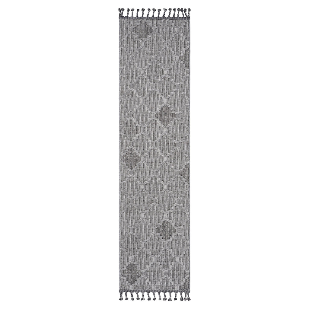Mitanni Home 22701A WHITE/GREY runner, photo 2