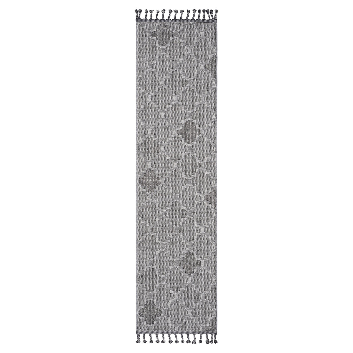 Mitanni Home 22701A WHITE/GREY runner, photo 2