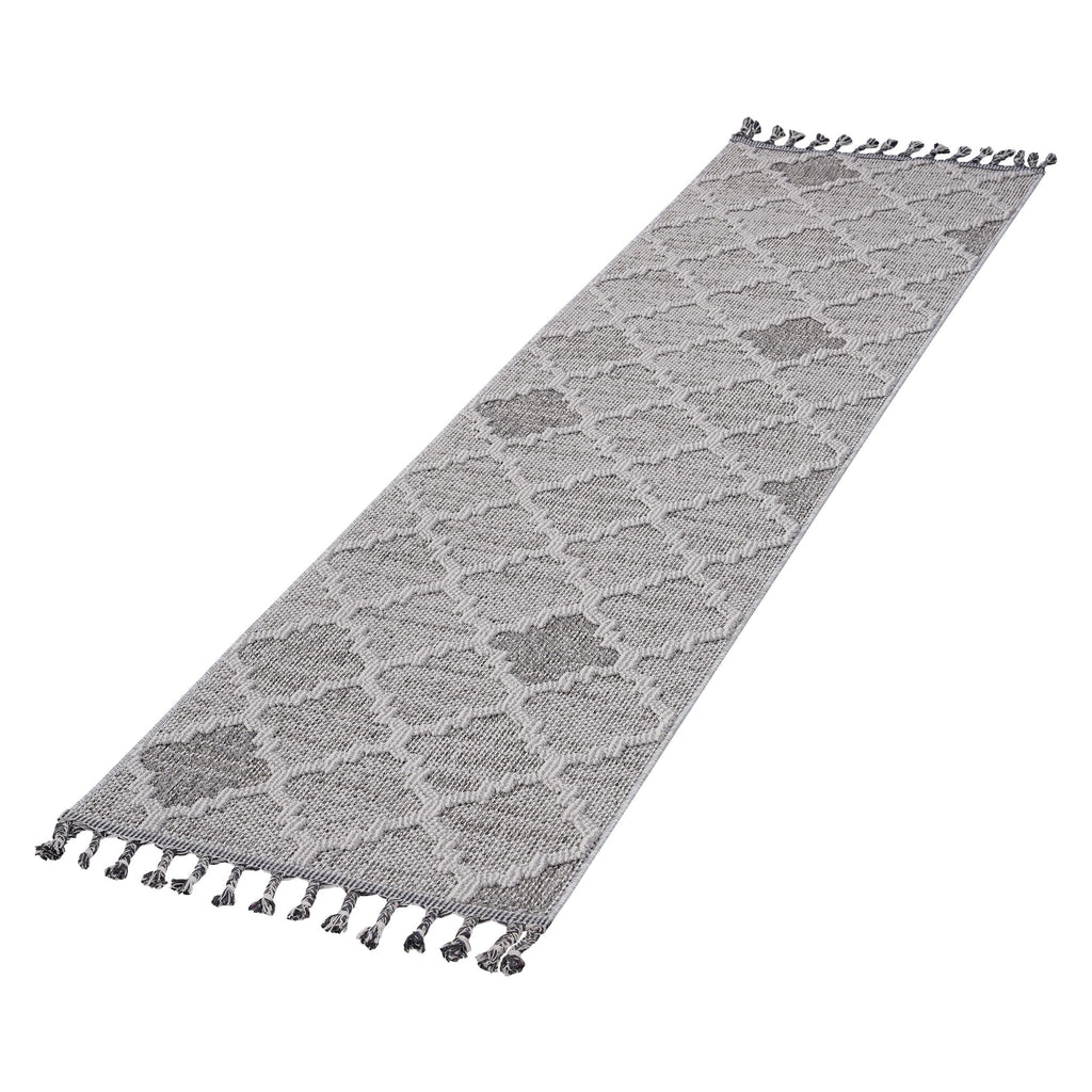 Mitanni Home 22701A WHITE/GREY runner, photo 3