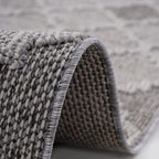 Mitanni Home 22701A WHITE/GREY runner, photo 7