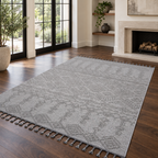Mitanni Home 22702A WHITE/WHITE area rug, photo 7