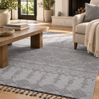 Mitanni Home 22702A WHITE/WHITE area rug, photo 9