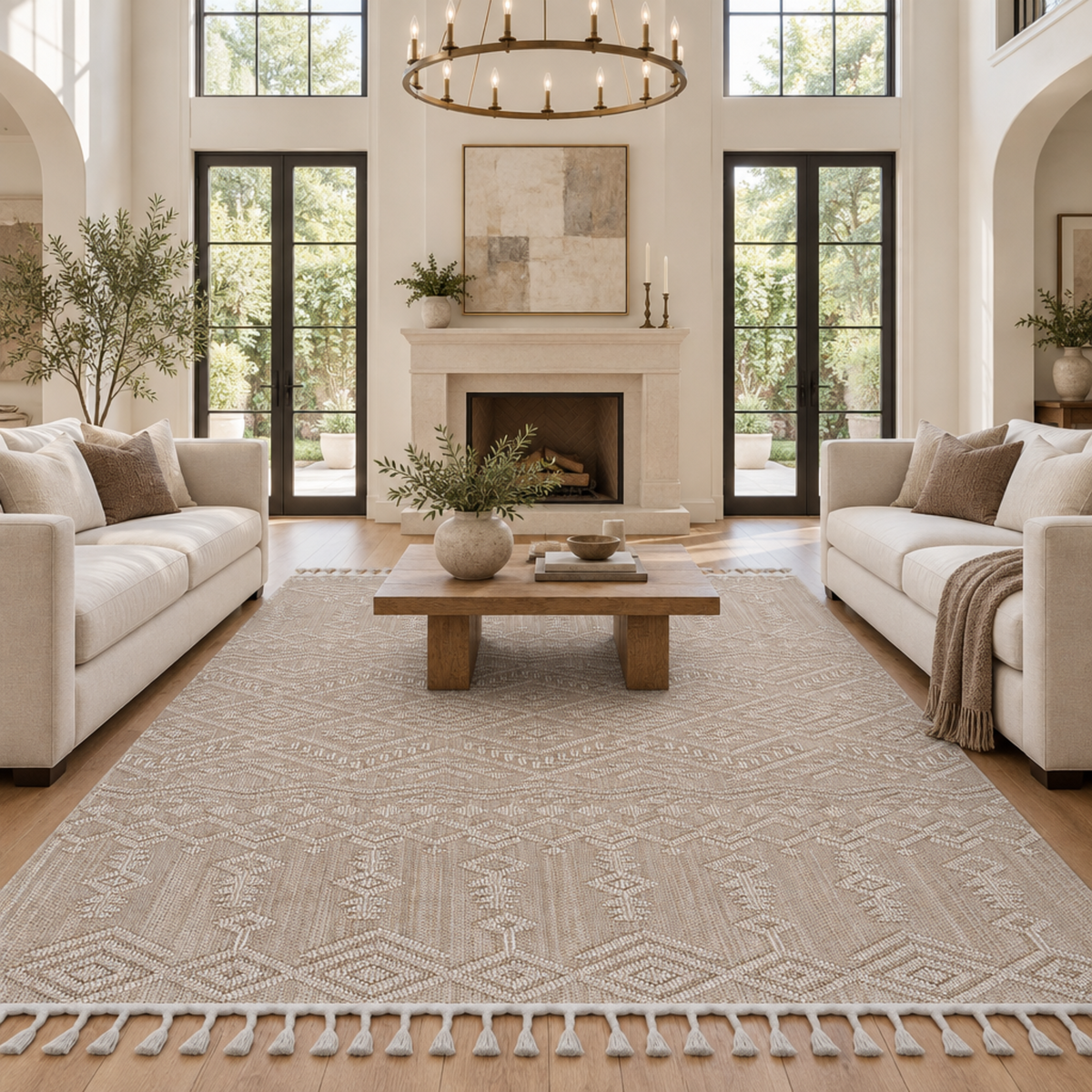 Mitanni Home 22702A NATURAL area rug, photo 5