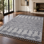Mitanni Home 22702A WHITE/GRAY area rug, photo 7