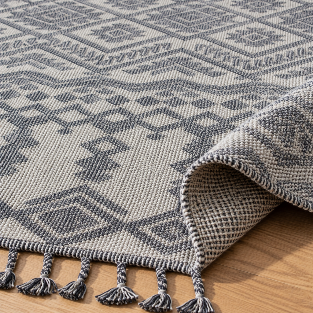 Mitanni Home 22702A WHITE/GRAY area rug, photo 8