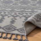 Mitanni Home 22702A WHITE/GRAY area rug, photo 8