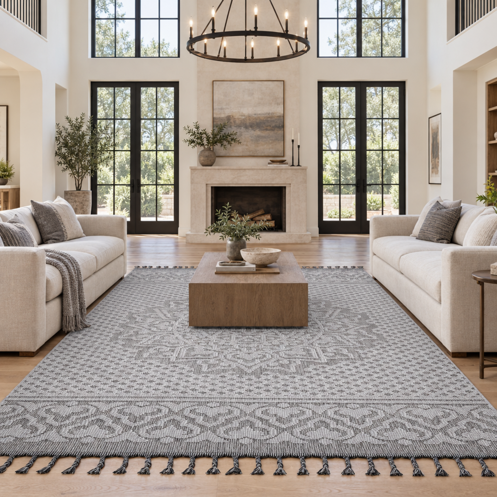 Mitanni Home 22703A GRAY/WHITE area rug, photo 5