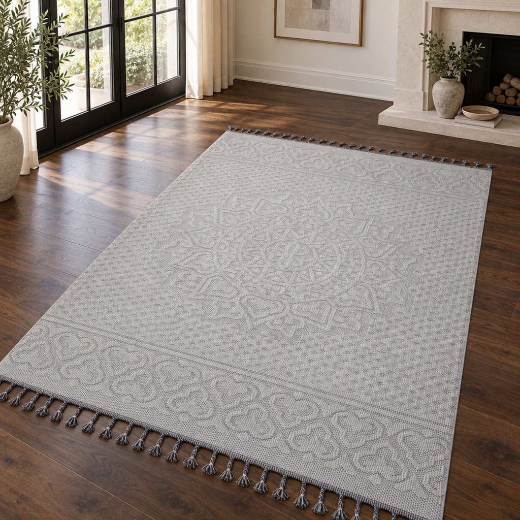 Mitanni Home 22703A WHITE/IVORY area rug, photo 7