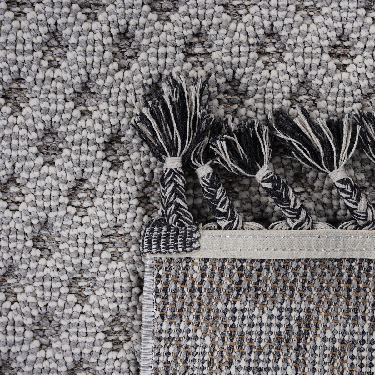 Mitanni Home 22703A GRAY/WHITE runner, photo 8
