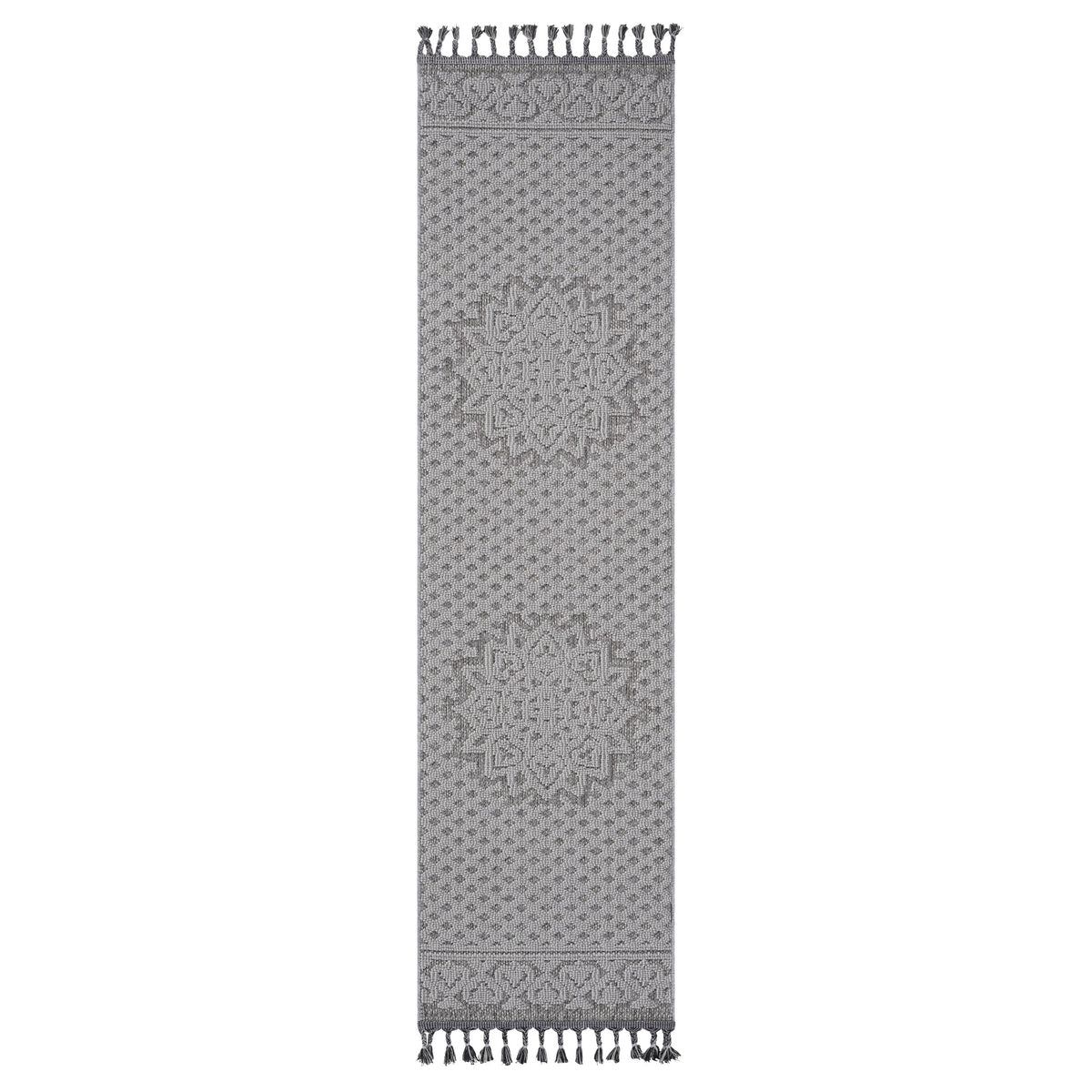 Mitanni Home 22703A GRAY/WHITE runner, photo 2