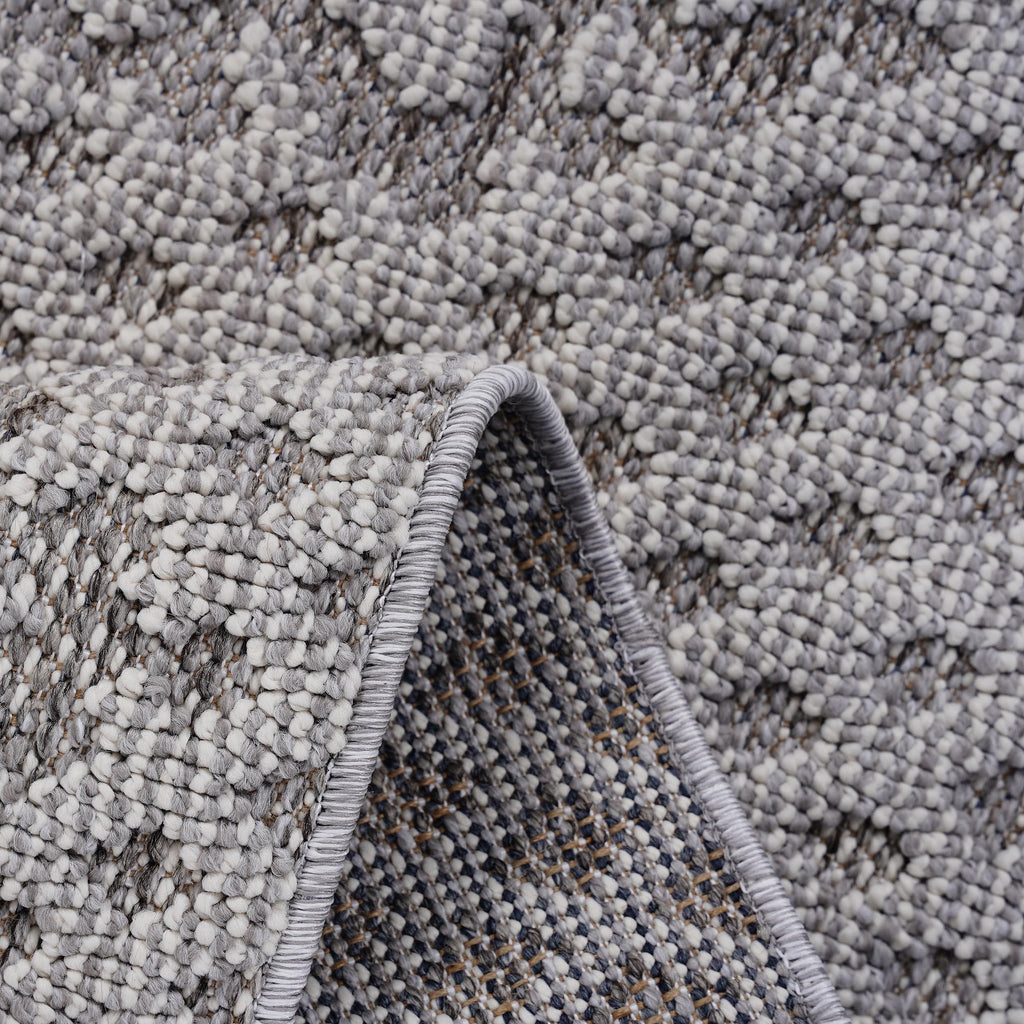 Mitanni Home 22703A GRAY/WHITE runner, photo 6