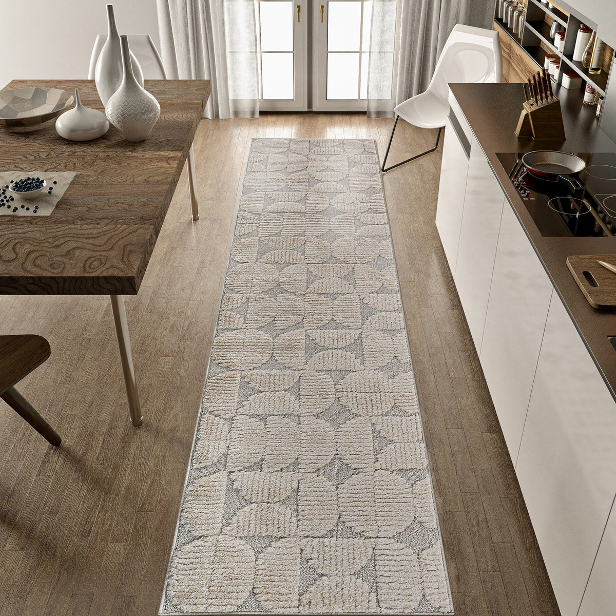 Mitanni Home 45113A | BEIGE | 2'2''x8' | 1-810109226689