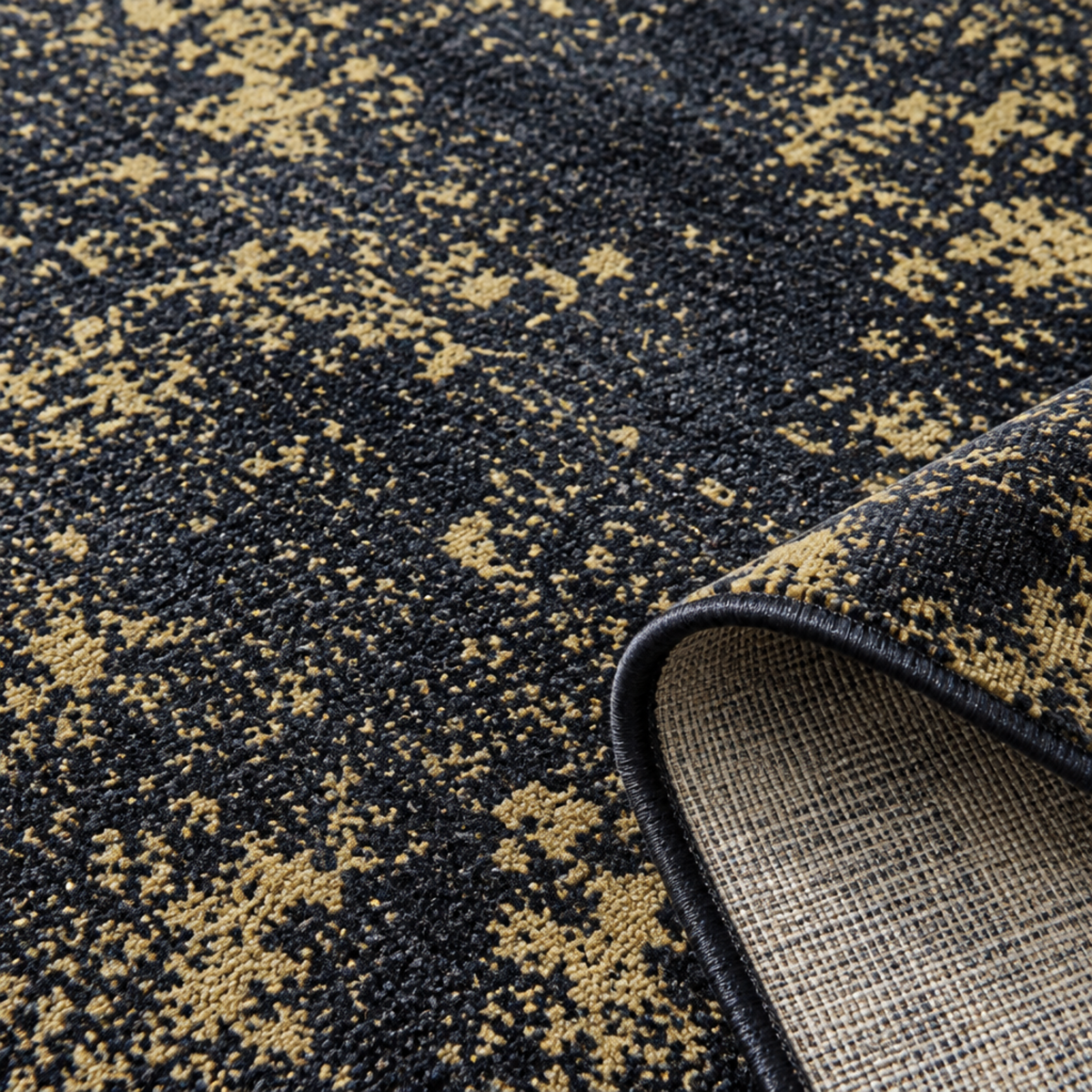 Mitanni Home 33744A BLACK/GOLD area rug, image 8