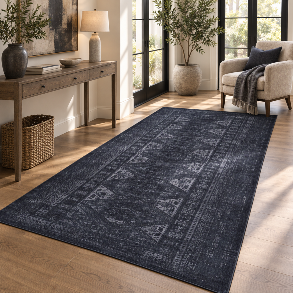 Mitanni Home 33745A BLACK/GRAY area rug, image 3