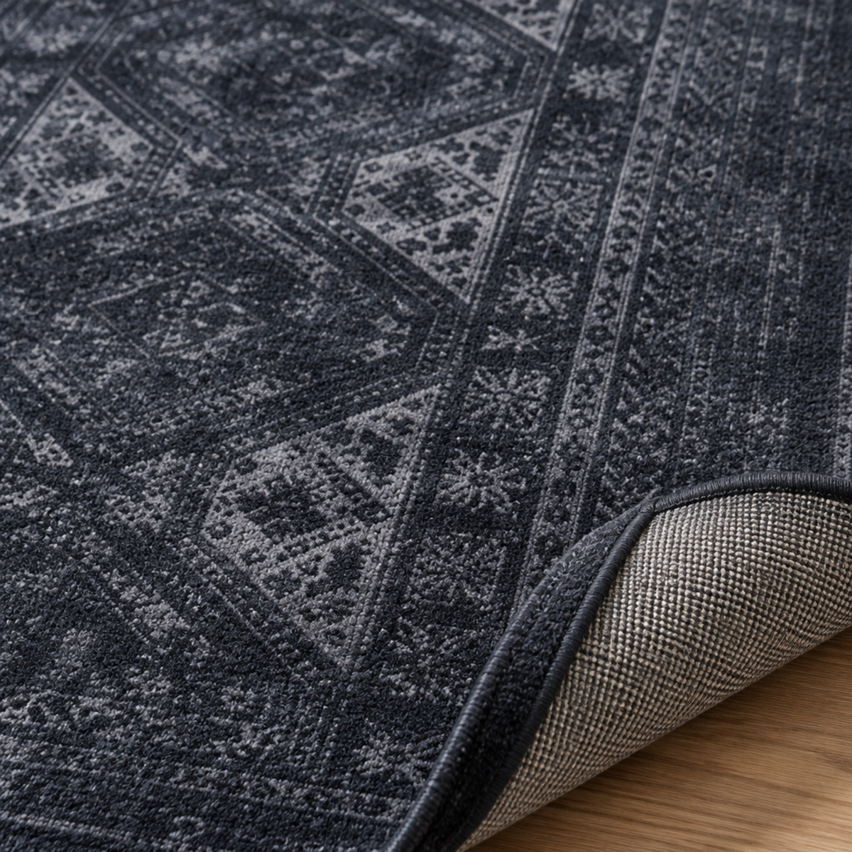 Mitanni Home 33745A BLACK/GRAY area rug, image 8