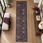 Mitanni Home 33745A BURGUNDY/BLACK area rug, image 2