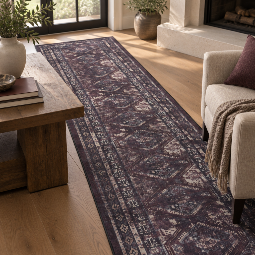 Mitanni Home 33745A BURGUNDY/BLACK area rug, image 9