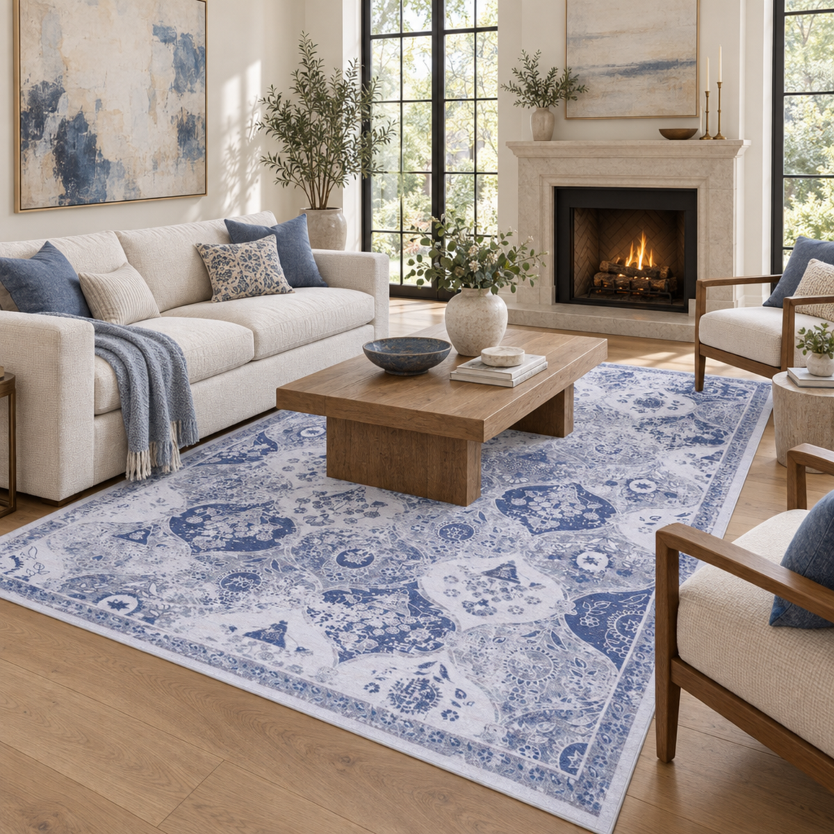 Mitanni Home 33746A BLUE area rug, image 1