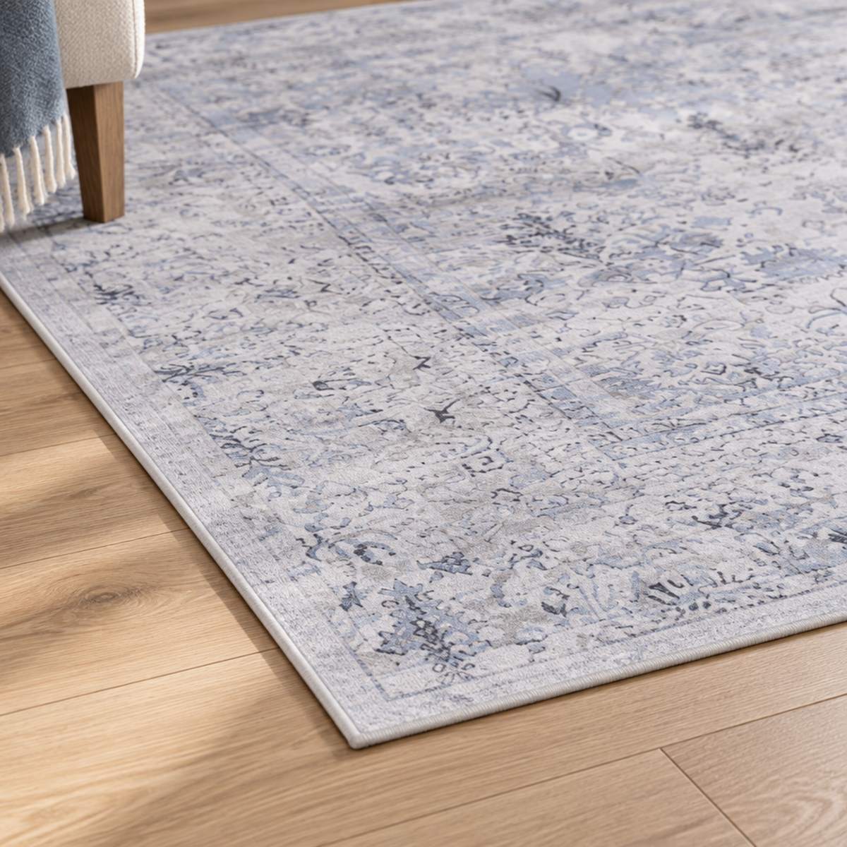 Mitanni Home 33749A BLUE/CREAM area rug, image 6