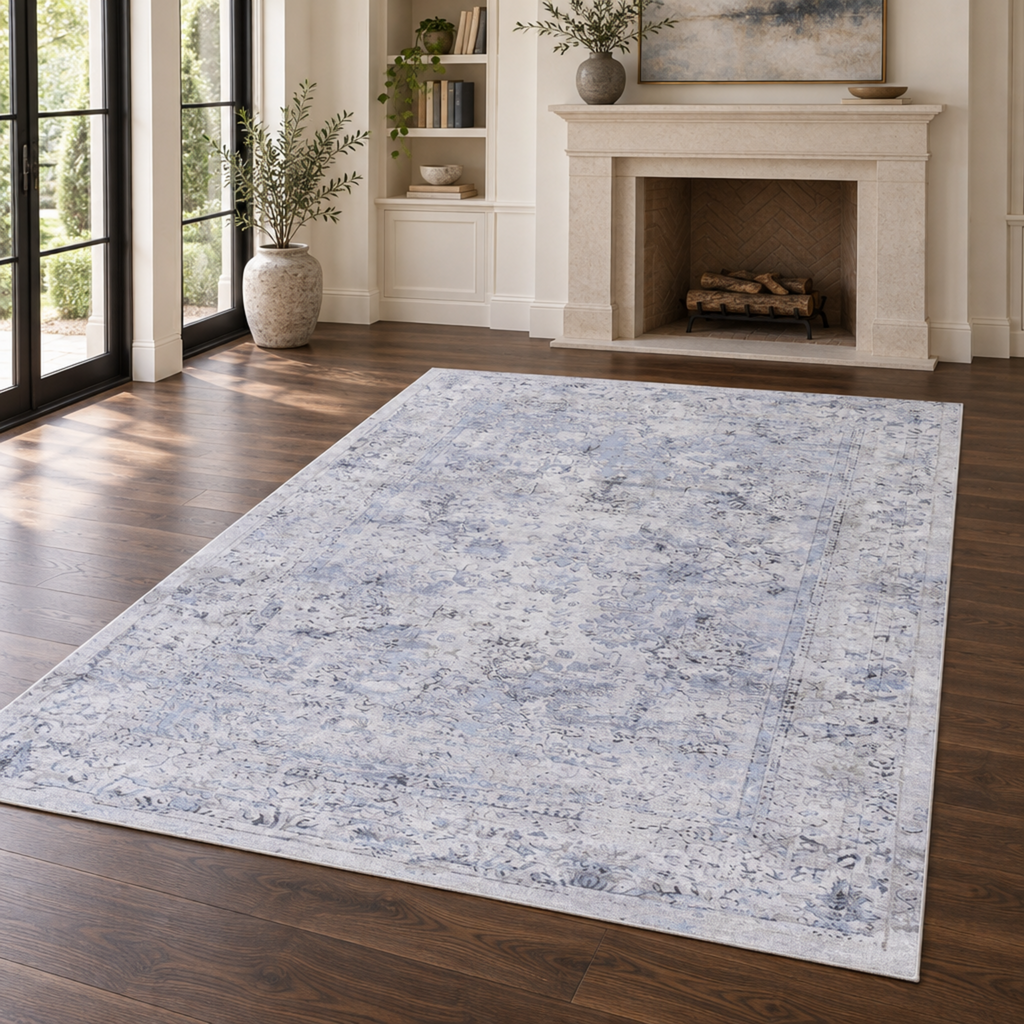 Mitanni Home 33749A BLUE/CREAM area rug, image 7