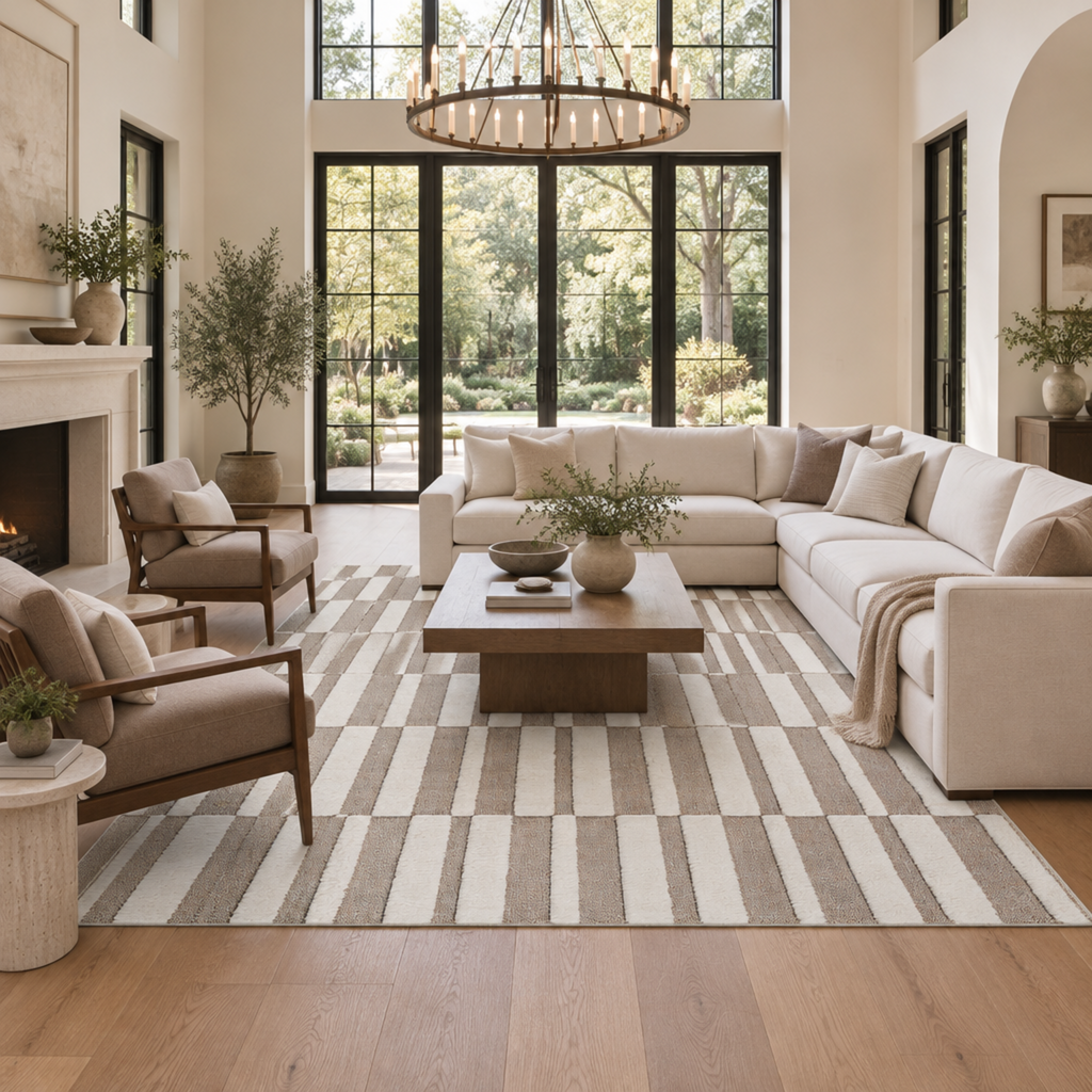 Mitanni Home 45111A BEIGE/CREAM area rug, photo 4