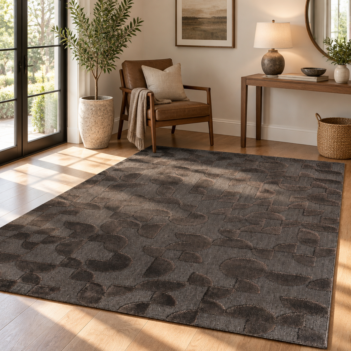 Mitanni Home 45112A BROWN area rug, photo 3