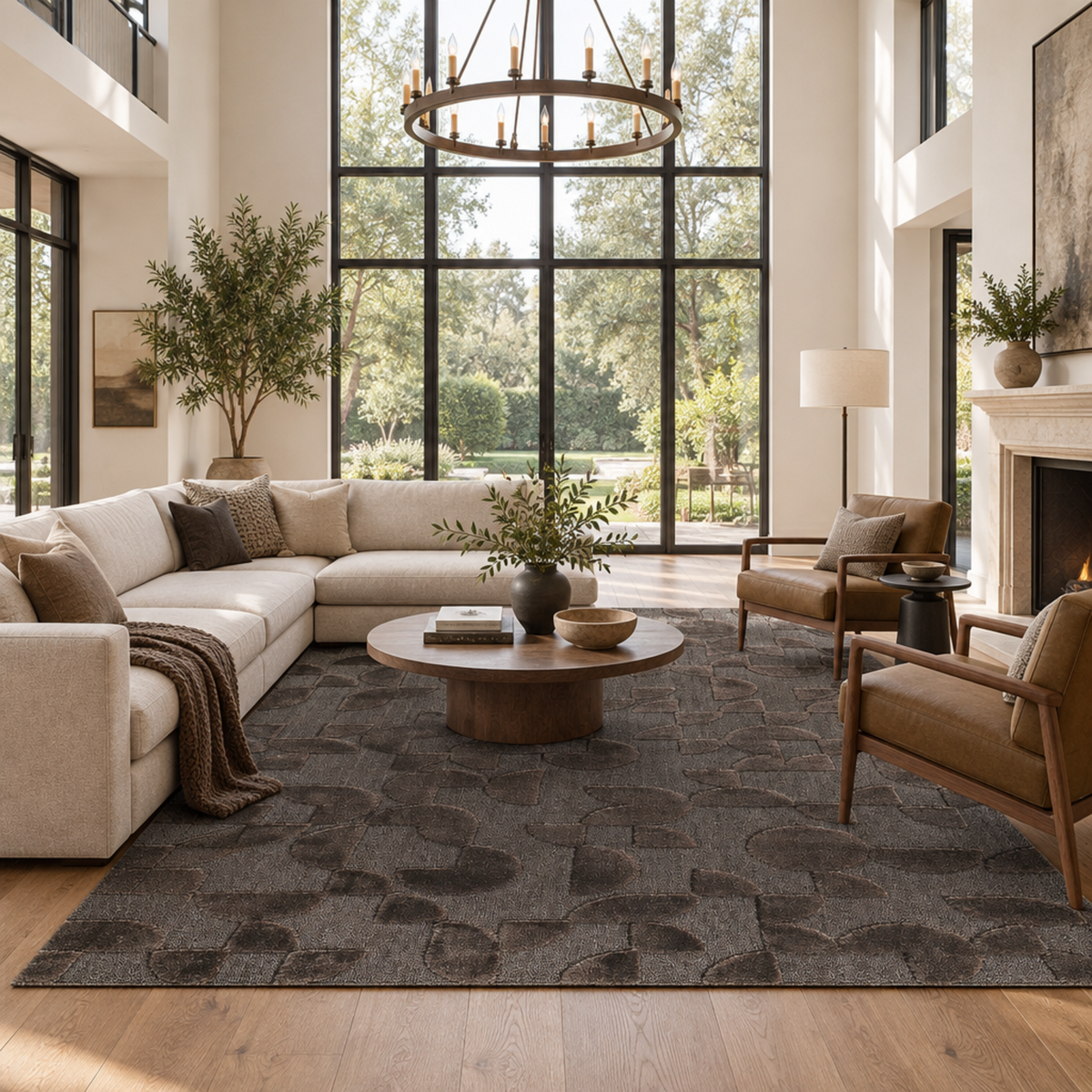 Mitanni Home 45112A BROWN area rug, photo 4