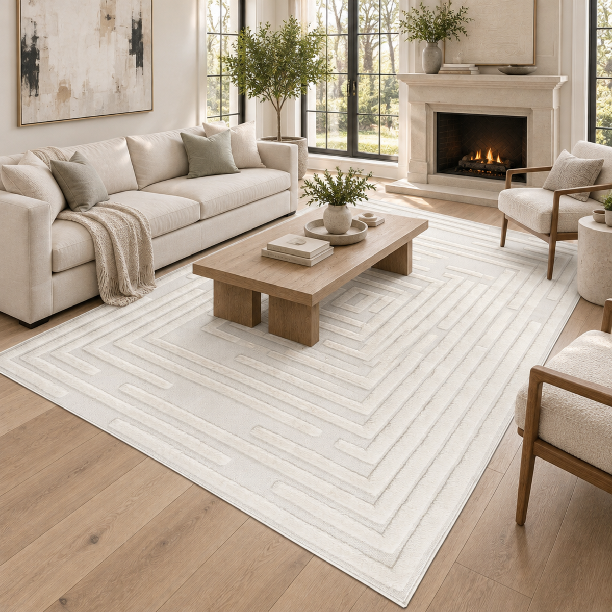 Mitanni Home 45114A CREAM area rug, photo 1